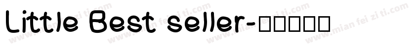 Little Best seller字体转换